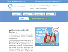 Tablet Screenshot of central-freiburg.de